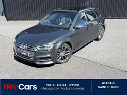 Audi s3 sportback 2.0 tfsi 310 quattro s-tronic bva pano/diamant/meplat/camera/chauffant