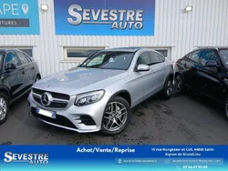 Mercedes glc coupe 300 9gtronic 245ch-carplay android auto-led-distronic plus-4matic-19\'-navi-cuir chauf