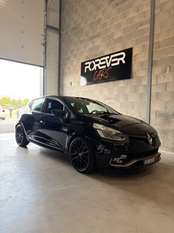 RENAULT Clio RS Trophy 220 EDC - Garantie 6 mois / Noir profond / Full suivi Renault / Akrapovic / siège cuir