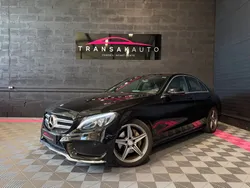 MERCEDES CLASSE C 180 d Sportline - ENTRETIEN À JOUR 07/26 - SELLERIE CUIR - AIDE AU STATIONNEMENT AV ET AR...