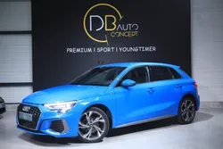 Audi A3 Sportback 35 TDI 150ch S line S tronic 7 - TVA / 1ère main / Origine France / Bleu Turbo