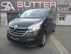 Renault trafic 1.6l dci 95 cv grand confort covering noir mat 1ere main 10825 ht phares full led gps bluetooth climatisation regulateur radar de recul bv6 enretien renault