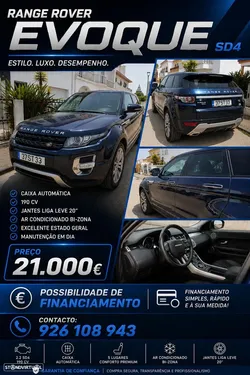 Land Rover Range Rover Evoque SD4 Aut. Prestige