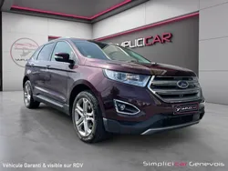 FORD EDGE TDCI 210 Titanium GPS Cuir Caméra Sièges électriques JA19" Garantie 12 mois