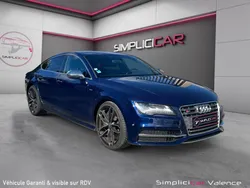 AUDI S7 SPORTBACK 4.0 TFSI 420ch QUATTRO S TRONIC 7 Sièges à mémoire chauffants ventilés Pack carbone Clim 4 zones Attelage amovible