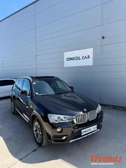 Bmw X3 ✅3.0 D 258CH- X-LINE-XDRIVE BVA-HISTORIQUE-COMPLET-BMW-SUR-RDV‼️