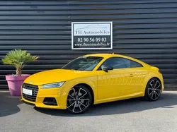 AUDI TTS III COUPE 2.0 TFSI 310 QUATTRO S TRONIC / Jaune VEGAS / Keyless / sieges cuir-Alcantara sport chauffants / régul vitesse / radar de recul / état incroyable