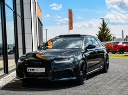 Audi RS6 PLUS 4.0 V8 TFSI 605 CH ECHAPP AKRAPOVIC AUDI SPORT CERAMIQUE ACC TOIT PANO CAMERA 360° MATRIX BEAM HIFI BOSE ACC HUD PACK RS DYNAMIC PLUS — PAS DE MALUS