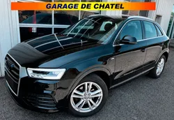 Audi q3 2.0 tdi 184 quattro s tronic s line – full led – attelage – carnet complet – garantie 12 mois