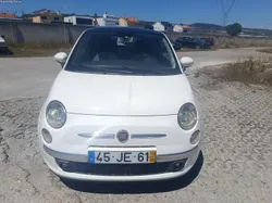 Fiat 500 1.3 Multijet diesel 75cv   tecto panorâmico impecável