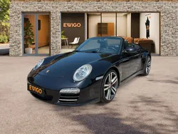 Porsche 911 997.2 cabriolet 3.6 345 carrera 4- full cuir - historique d'entretien - bel etat - clim - bi xenon