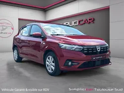 DACIA SANDERO 1.0 TCE CONFORT 90Ch Carplay Climatisation Garantie 12 mois