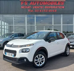 Citroën C3 Sté III 1.6 BlueHDi 75ch S&S Feel Nav / Bluetooth / Climatisation / 2018 / 132 348kms
