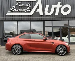Bmw M2 COUPE (F87) Compétition 3.0 410 ch DKG / Toit ouvrant / Orange Sunset