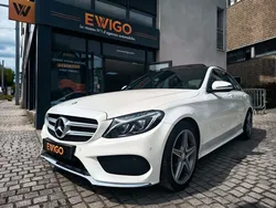 Mercedes-benz classe c 1.6 180 155 ch sport line amg line 7g-tronic bva