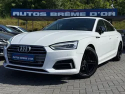 AUDI A5 SPORTBACK 359/mois GARANTIE 6 ANS 35 TDI 2.0L 150ch S LINE S-TRONIC7 Pack BLACK Virtual COCKPIT AppleCarPlay AndroidAuto GPS FullLED 1ère MAIN Origine française Aucun frais à prévoir
