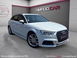 AUDI A3 SPORTBACK S LINE 1.5 TFSI 150ch - BOITE AUTO - SUIVI - ATTELAGE -