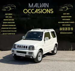 Vente a distance livraison france suzuki jimny 1.3 vvt 85ch 4x4 black and white clim jantes alu tres faible km