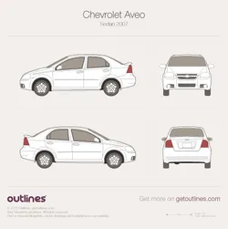 Chevrolet Aveo T250 (facelift 2006)
