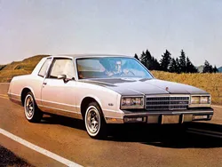 Chevrolet Monte Carlo Generation 4 (facelift 1982)