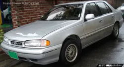 Hyundai Sonata Y2 (facelift 1991)