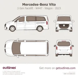 Mercedes-Benz Vito Generation 3 (W447) (facelift 2023)