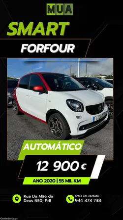 Smart ForFour 2020 |  55mil km | Auto