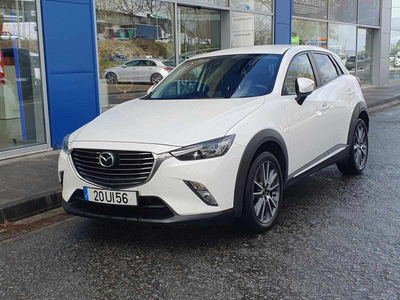 Mazda CX-3 1.5 Sky.Excellence HT Leather White Navi