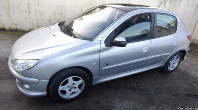 Peugeot 206 Black & silver 1.1