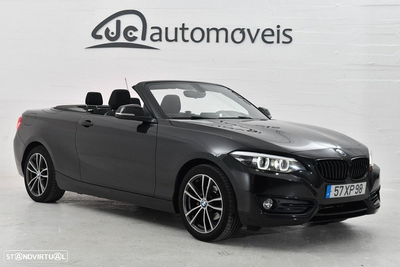 BMW 218 d Cabrio Line Sport Auto