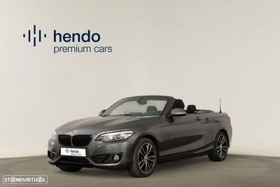 BMW 218 i Cabrio Line Sport Auto