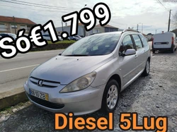 Peugeot 307 1.4Hdi  super economica Viatura   Nacional