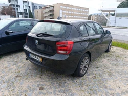 BMW 114 d - salvado mas com danos ligeiros