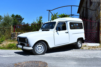 Renault 4 4F - 5 lugares + carga - totalmente restaurada