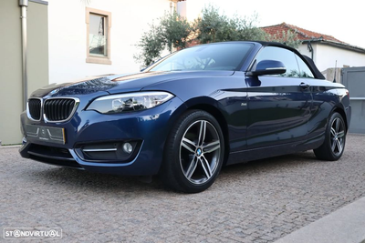 BMW 218 i Cabrio Line Sport