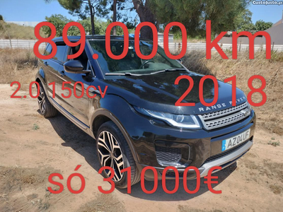 Land Rover Range Rover Evoque 2.0 150cv 89mil kms