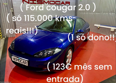 Ford Cougar 1 dono 116.000 kms 123 mês sem entrada