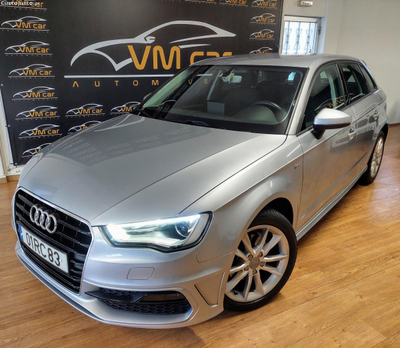 Audi A3 Sportback 1.6 TDI 110 cv S-LINE Só 112.000 Kms