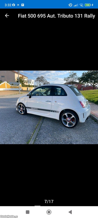 Fiat 500 Abarth 595 Cabrio 180cv Conpeticion