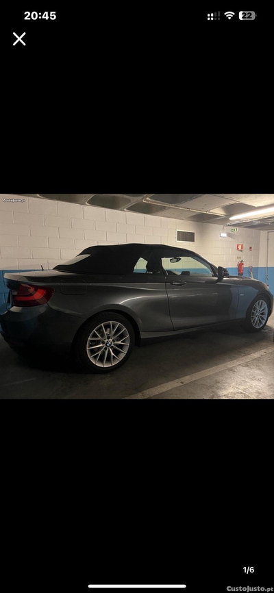 BMW 218 Cabrio 1.8d