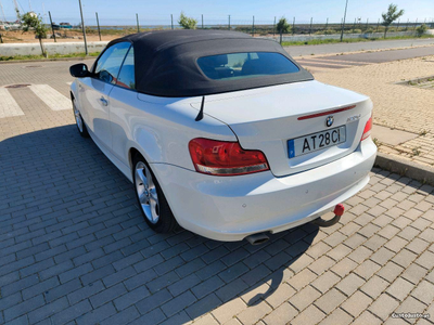 BMW 120 BMW 120D sport line cabrio branco