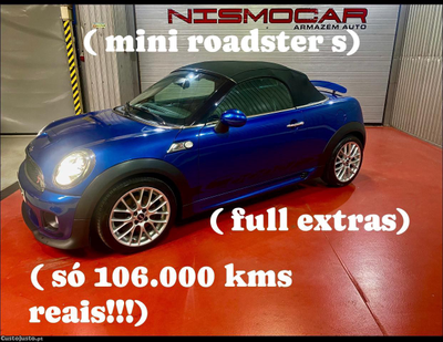 MINI Roadster S 106.000 kms como novo full extras