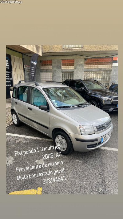 Fiat Panda 1.3 multi jet muito estimado com ac