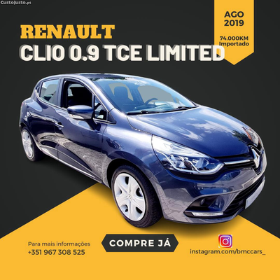 Renault Clio 0.9 TCe Limited (08/2019)