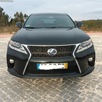 Lexus RX 450h F sport o topo de gama