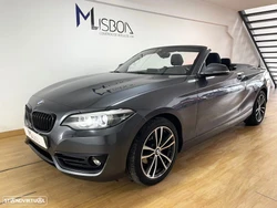 BMW 218 d Cabrio Line Sport Auto