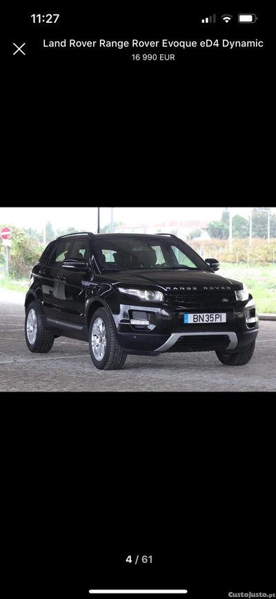 Land Rover Evoque 2.2  ED4 150 CV