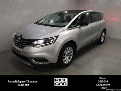 Renault Espace 1.6 Dci Zen 7 Lugares