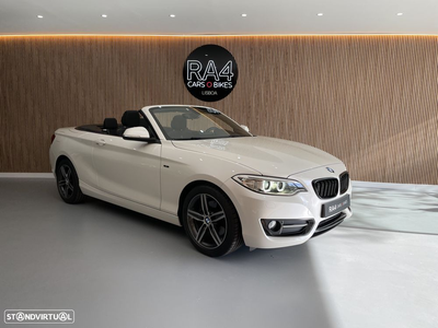 BMW 220 d Cabrio Line Sport