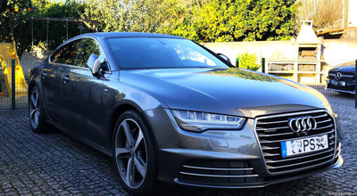 Audi A7 3.0 bi tdi quattro SLine 320cv Nacional como Novo